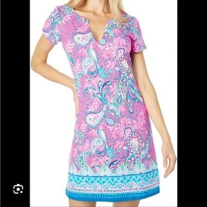 Lilly Pulitzer NWT UPF 50 Sophiletta Dress Plumeria Pink Strut Your Stuff